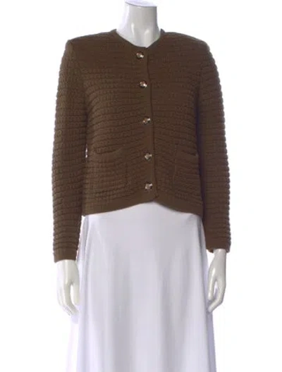 Pre-owned Ba&sh Crew Neck Sweater In Brown