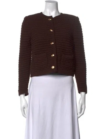 Pre-owned Ba&sh Crew Neck Sweater In Brown