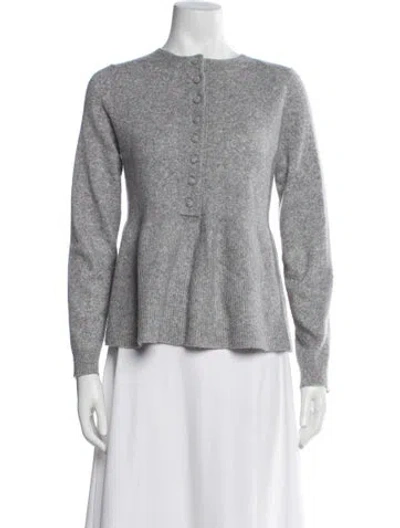 Pre-owned Ba&sh Crew Neck Sweater In Gray