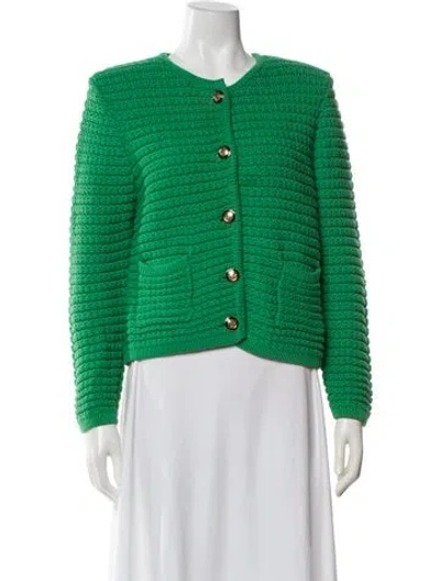 Pre-owned Ba&sh Crew Neck Sweater In Green