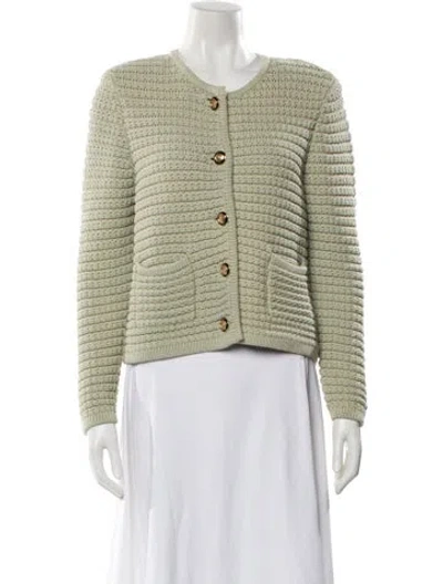 Pre-owned Ba&sh Crew Neck Sweater In Green