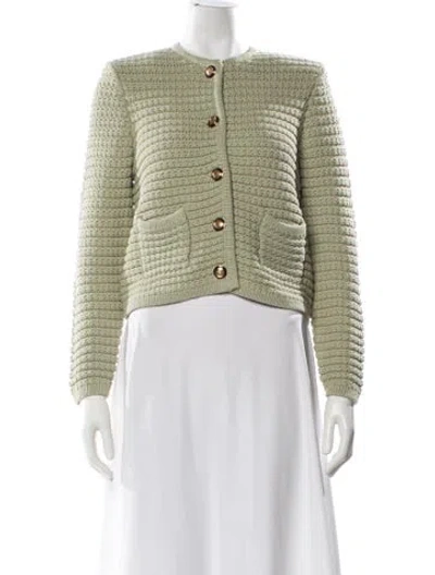 Pre-owned Ba&sh Crew Neck Sweater In Green