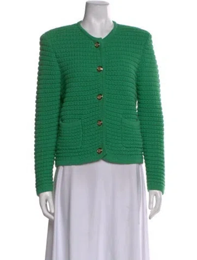 Pre-owned Ba&sh Crew Neck Sweater In Green