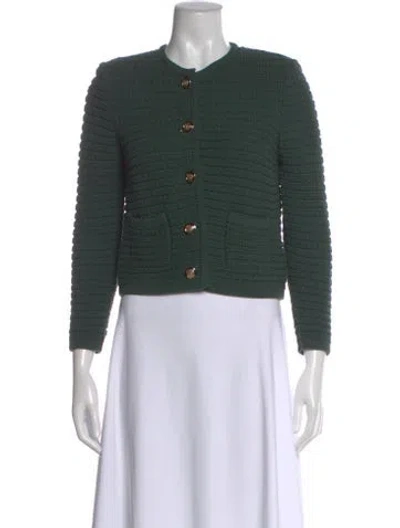Pre-owned Ba&sh Crew Neck Sweater In Green