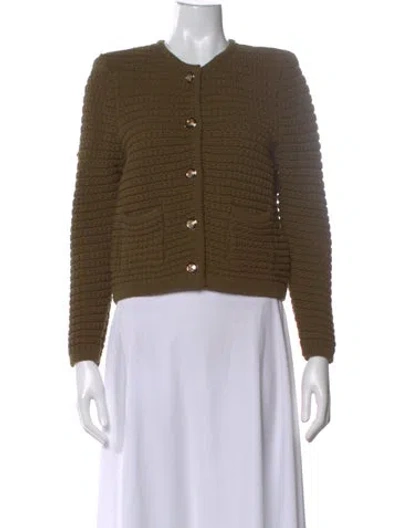 Pre-owned Ba&sh Crew Neck Sweater In Green
