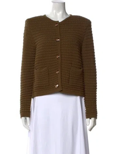 Pre-owned Ba&sh Crew Neck Sweater In Green