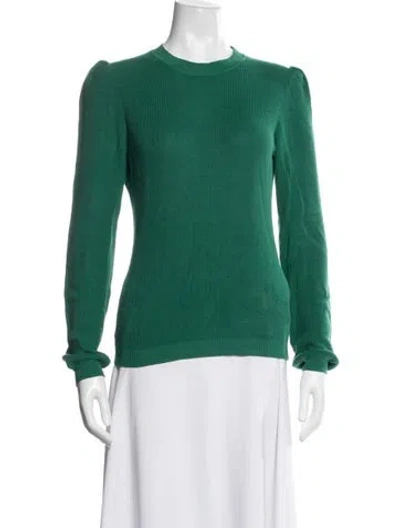 Pre-owned Ba&sh Crew Neck Sweater In Green