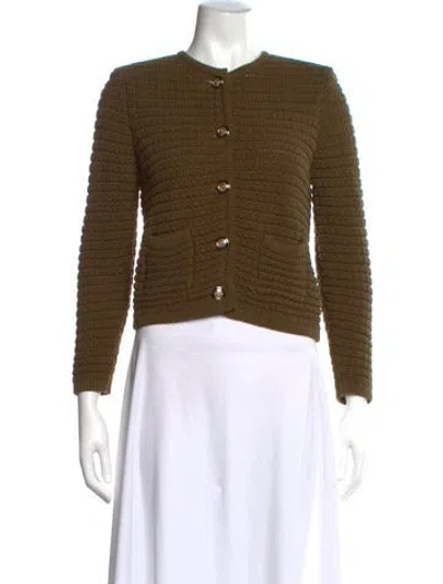 Pre-owned Ba&sh Crew Neck Sweater In Green