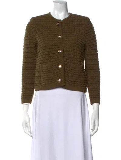 Pre-owned Ba&sh Crew Neck Sweater In Green
