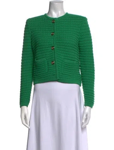 Pre-owned Ba&sh Crew Neck Sweater In Green