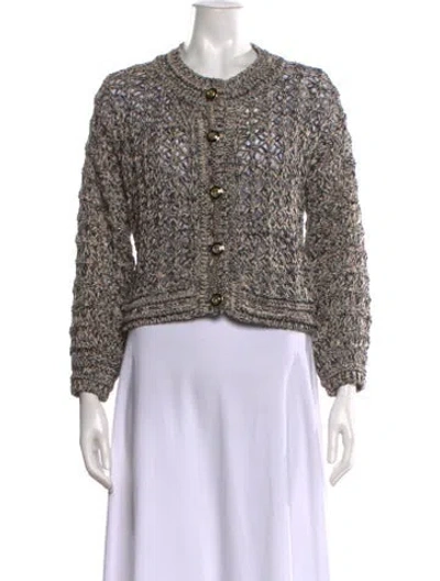 Pre-owned Ba&sh Crew Neck Sweater In Neutral