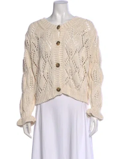 Pre-owned Ba&sh Crew Neck Sweater In Neutral