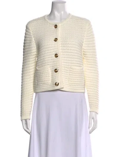 Pre-owned Ba&sh Crew Neck Sweater In Neutral