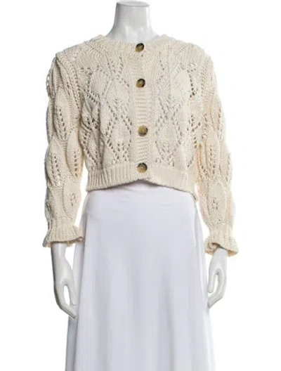 Pre-owned Ba&sh Crew Neck Sweater In Neutral