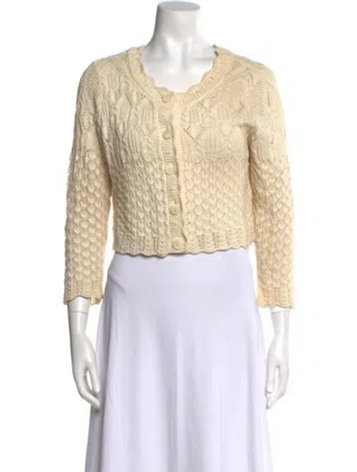 Pre-owned Ba&sh Crew Neck Sweater In Neutral