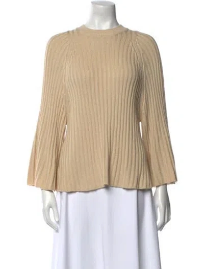 Pre-owned Ba&sh Crew Neck Sweater In Neutral