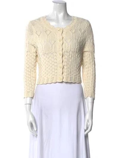 Pre-owned Ba&sh Crew Neck Sweater In Neutral