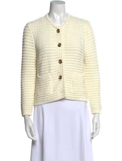 Pre-owned Ba&sh Crew Neck Sweater In Neutral