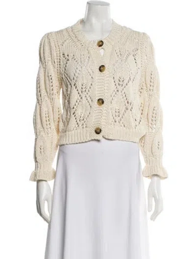 Pre-owned Ba&sh Crew Neck Sweater In Neutral