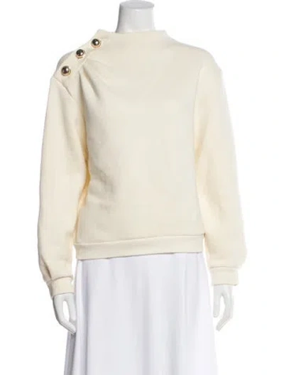 Pre-owned Ba&sh Crew Neck Sweater In Neutral