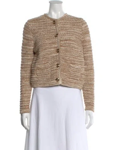 Pre-owned Ba&sh Crew Neck Sweater In Neutral