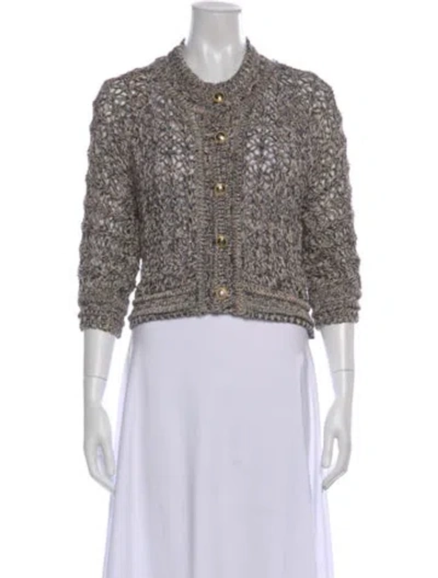 Pre-owned Ba&sh Crew Neck Sweater In Neutral