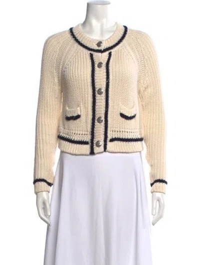 Pre-owned Ba&sh Crew Neck Sweater In Neutral