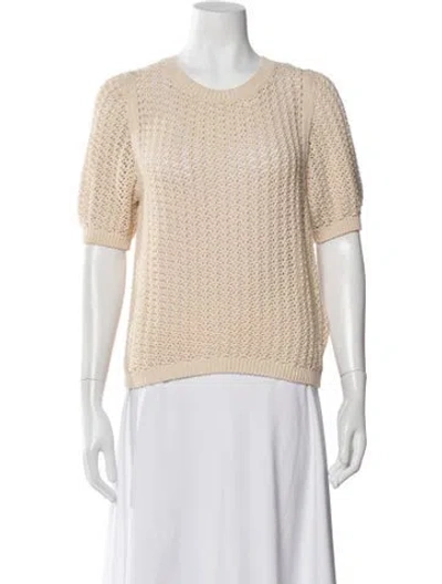 Pre-owned Ba&sh Crew Neck Sweater In Neutral