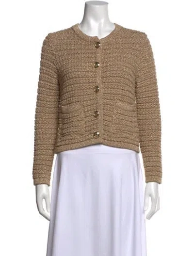 Pre-owned Ba&sh Crew Neck Sweater In Neutral