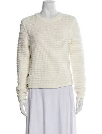Pre-owned Ba&sh Crew Neck Sweater In Neutral