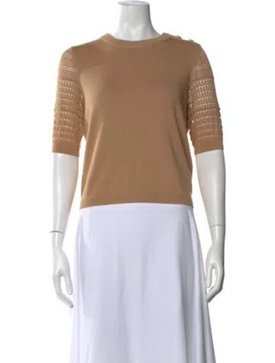 Pre-owned Ba&sh Crew Neck Sweater In Neutral