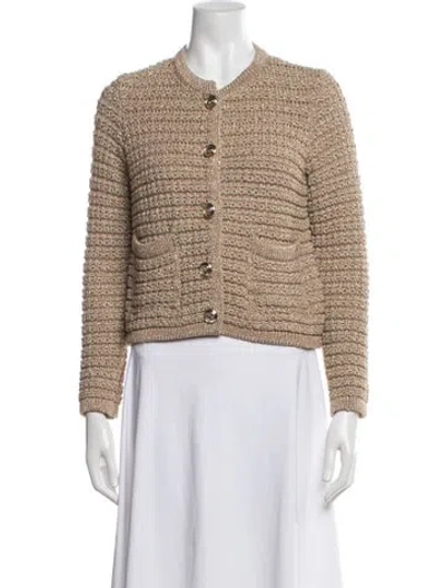 Pre-owned Ba&sh Crew Neck Sweater In Neutrals