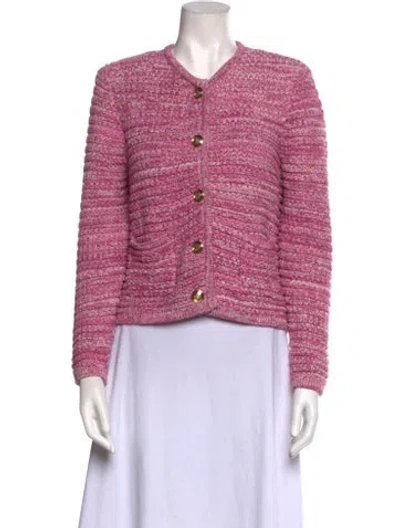 Pre-owned Ba&sh Crew Neck Sweater In Pink