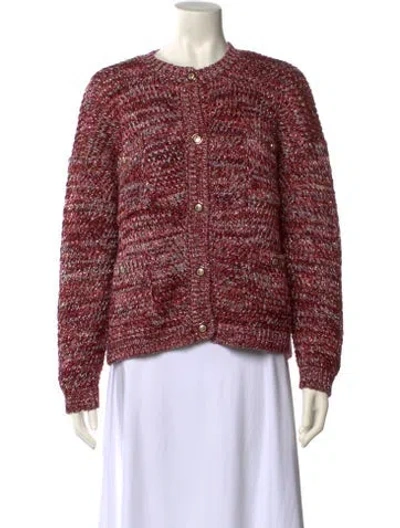 Pre-owned Ba&sh Crew Neck Sweater In Pink