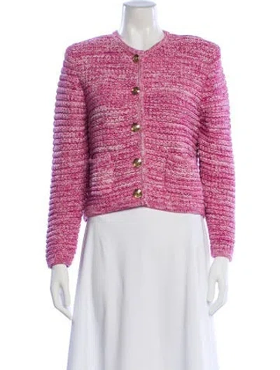 Pre-owned Ba&sh Crew Neck Sweater In Pink