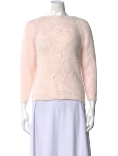 Pre-owned Ba&sh Crew Neck Sweater In Pink
