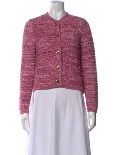 Pre-owned Ba&sh Crew Neck Sweater In Pink
