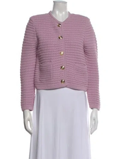 Pre-owned Ba&sh Crew Neck Sweater In Purple