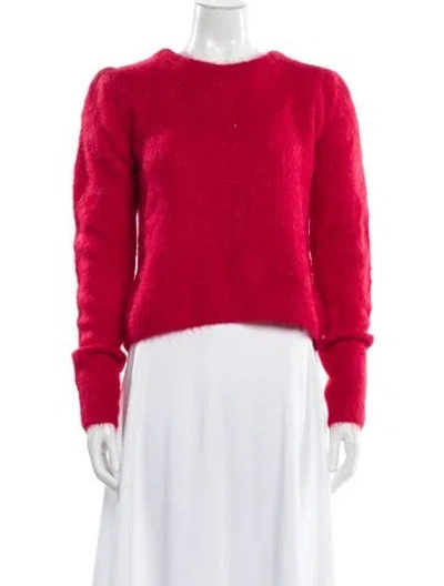 Pre-owned Ba&sh Crew Neck Sweater In Red