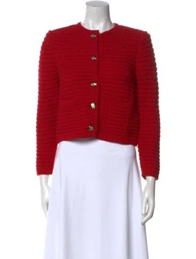 Pre-owned Ba&sh Crew Neck Sweater In Red