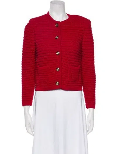 Pre-owned Ba&sh Crew Neck Sweater In Red