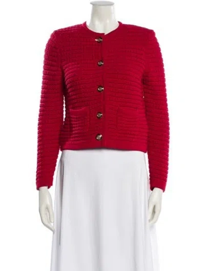 Pre-owned Ba&sh Crew Neck Sweater In Red