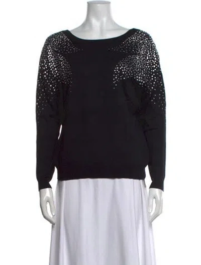 Pre-owned Ba&sh Crew Neck Sweater W/ Tags In Black
