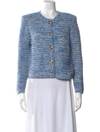 Pre-owned Ba&sh Crew Neck Sweater W/ Tags In Blue