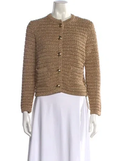 Pre-owned Ba&sh Crew Neck Sweater W/ Tags In Neutral