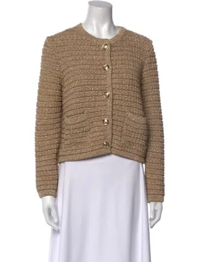 Pre-owned Ba&sh Crew Neck Sweater W/ Tags In Neutral