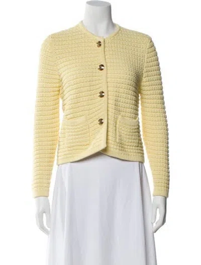 Pre-owned Ba&sh Crew Neck Sweater In Yellow