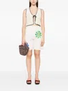 Ba&sh Crochet Tie-front Vest