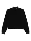 Ba&sh Cut-out High-neck Jumper In Black