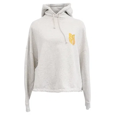 Pre-owned Ba&sh Ba & Sh Daniel Mélange Hoodie In Grey Cotton In Gray
